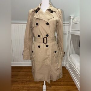 Banana Republic Khaki Trench Coat